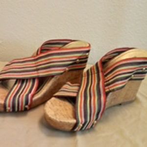 Womens Cork Wedges